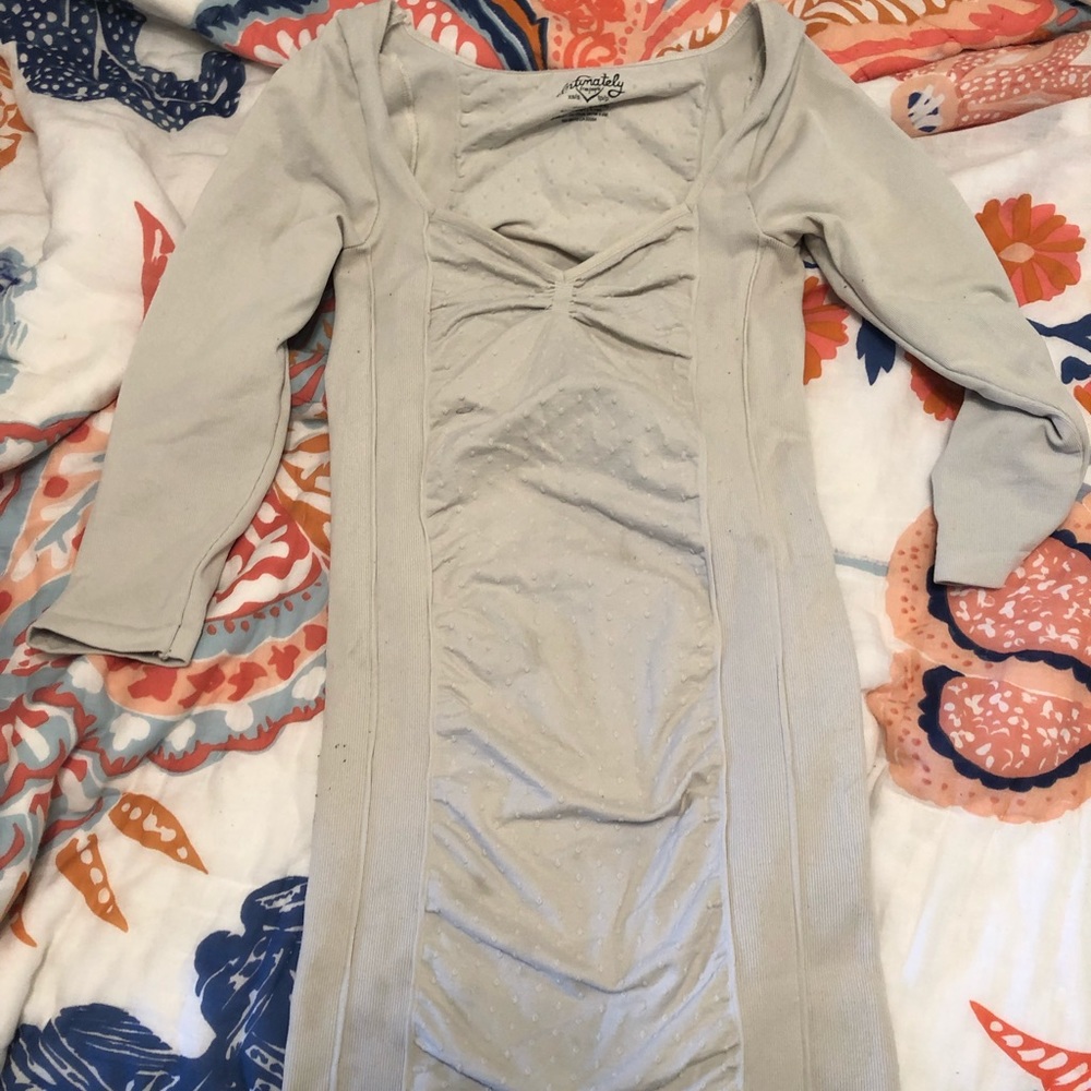 Free people bodycon slip dress